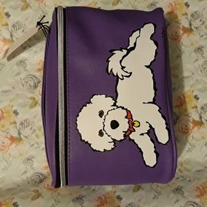 Marc Tetro TrainCase 💜 Makeup Skincare Accessories Travel Bag Vegan